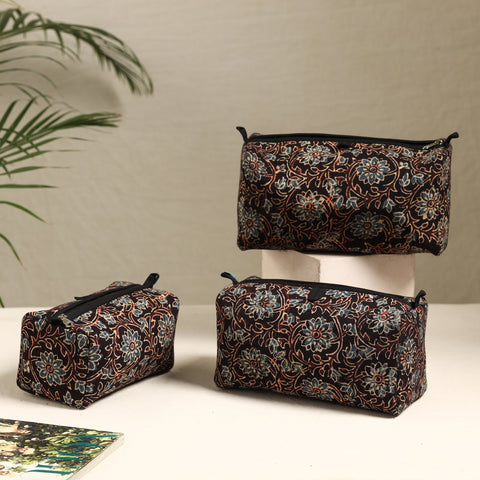  Handmade Cotton Toiletry Bags (Set of 3) 69 