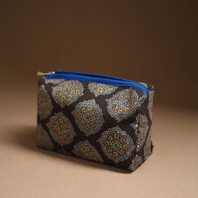 Handmade Cotton Toiletry Pouch - Eco-Friendly