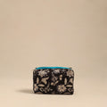  Black Handmade Cotton Toiletry Pouch 