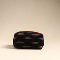  Black Handmade Cotton Toiletry Pouch 