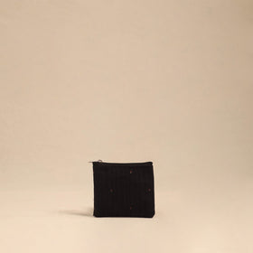 Black - handmade cotton utility pouches (set of 3) 14