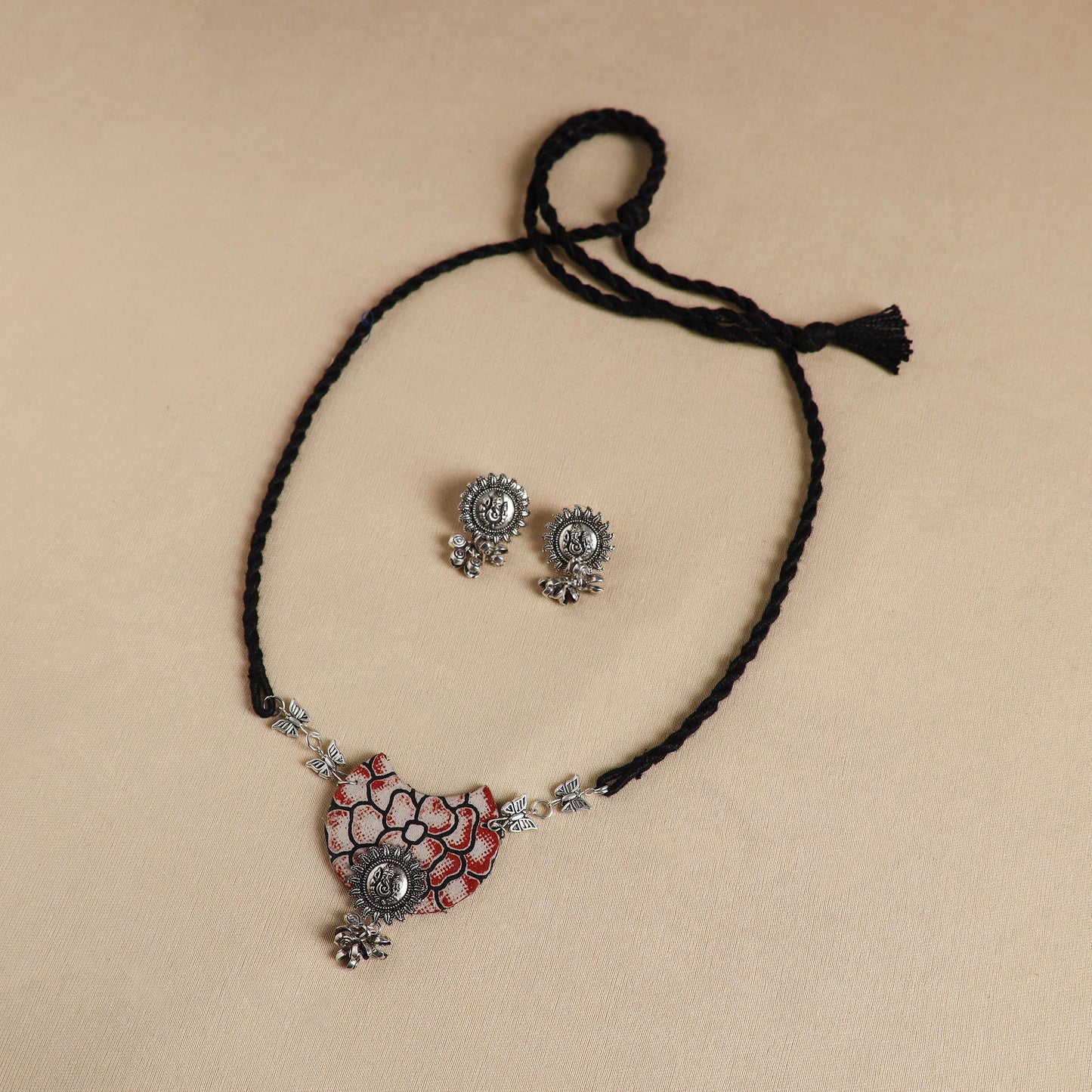  Handmade Fabart GS Necklace Set