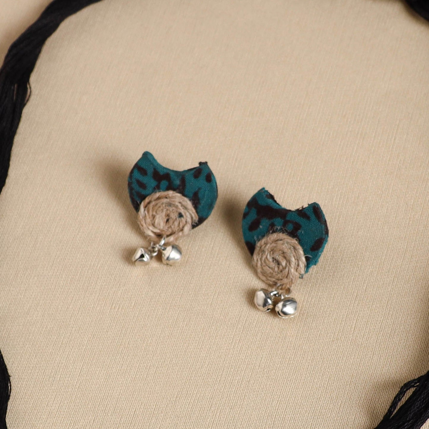  Handmade Fabart Jute Necklace Set