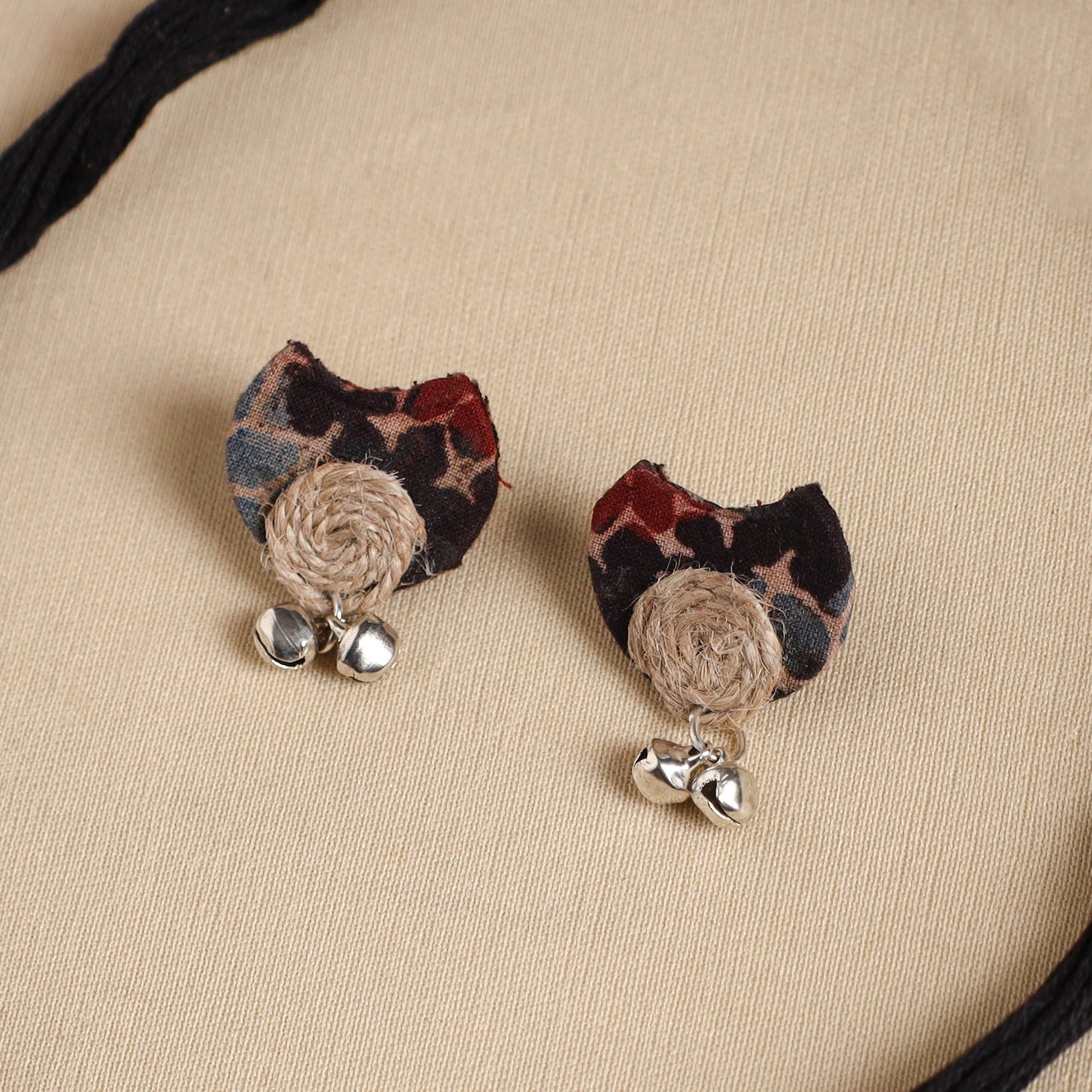  Handmade Fabart Jute Necklace Set