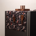 Handmade fridge top cover with multiple pockets 02