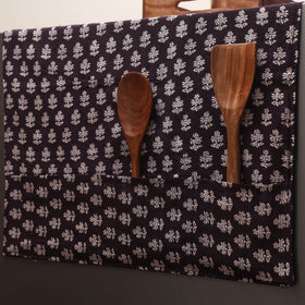 Handmade fridge top cover with multiple pockets 120