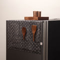 Handmade fridge top cover with multiple pockets 124