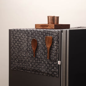 Handmade fridge top cover with multiple pockets 124