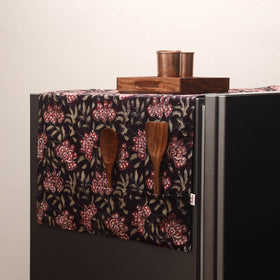 Handmade fridge top cover with multiple pockets 132