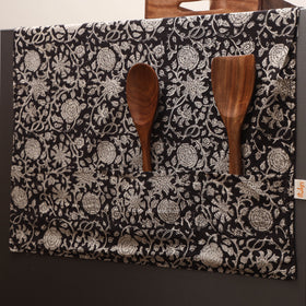 Handmade fridge top cover with multiple pockets 135