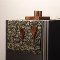 Handmade fridge top cover with multiple pockets 139