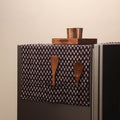 Handmade fridge top cover with multiple pockets 14