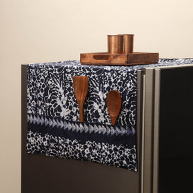 Handmade fridge top cover with multiple pockets 14