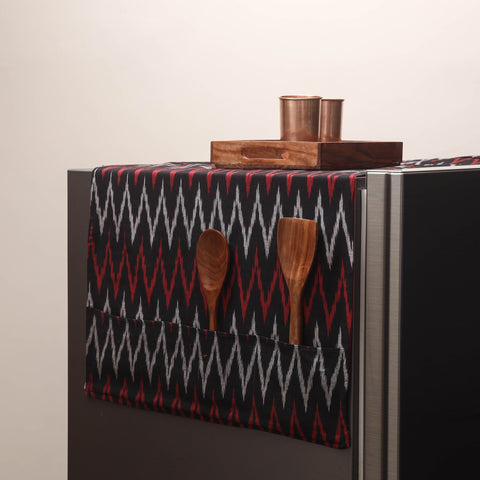 Handmade fridge top cover with multiple pockets 23
