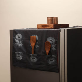 Handmade fridge top cover with multiple pockets 24