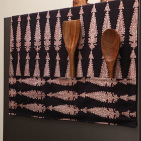 Handmade fridge top cover with multiple pockets 25