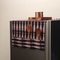 Handmade fridge top cover with multiple pockets 25