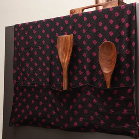 Handmade fridge top cover with multiple pockets 40