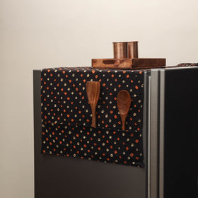 Handmade fridge top cover with multiple pockets 43