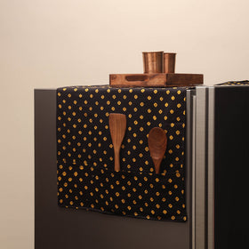 Handmade fridge top cover with multiple pockets 53
