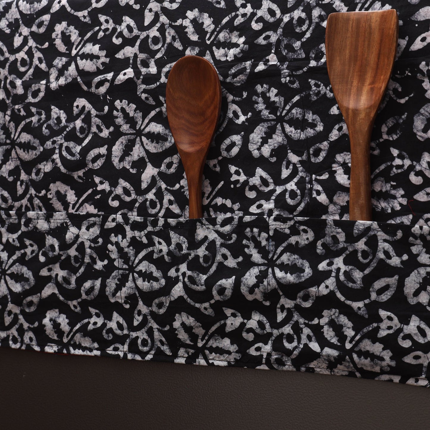 Handmade fridge top cover with multiple pockets 57