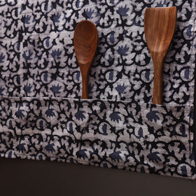 Handmade fridge top cover with multiple pockets 60