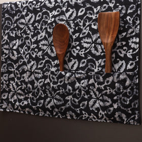 Handmade fridge top cover with multiple pockets 66