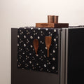 Handmade fridge top cover with multiple pockets 81