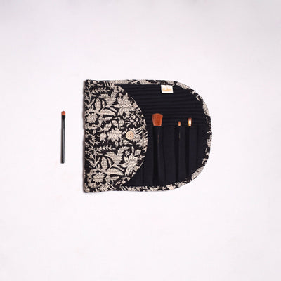 Handmade multipurpose segmented make-up brush wrap