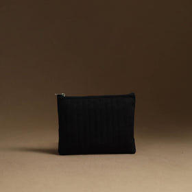 Black - handmade multipurpose utility pouches (set of 3) 33