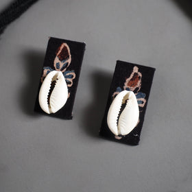 Handmade Shell Jute Fabart Necklace Set 30