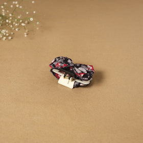 Black - handmade women’s bow hair claw clip 29 - handcrafted