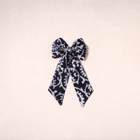 Handmade women’s bow hair clip 09 - handcrafted