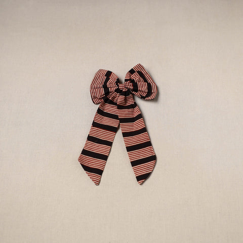 Black - handmade women’s bow hair clip 126 - handcrafted