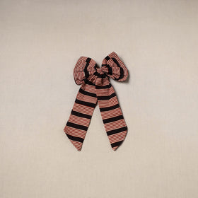 Black - handmade women’s bow hair clip 126 - handcrafted