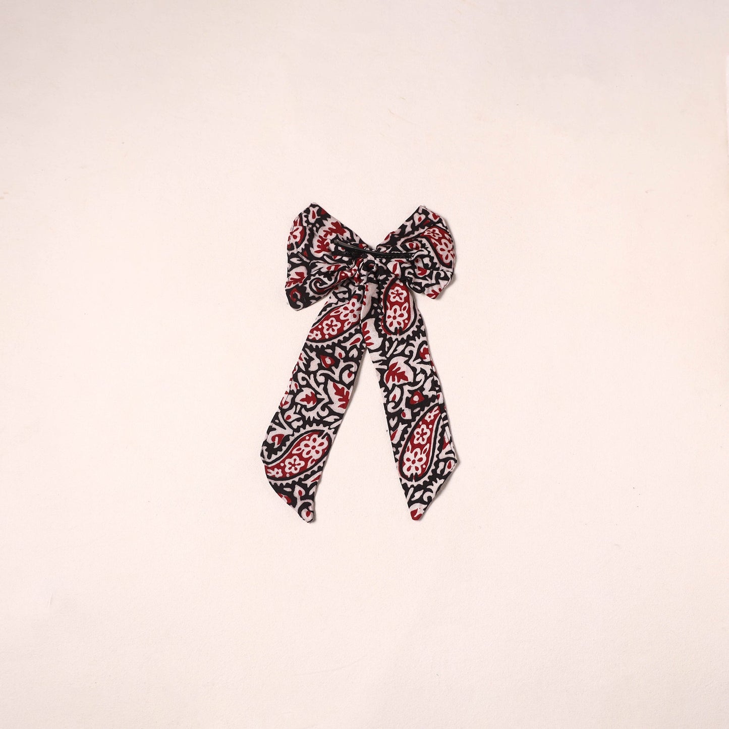 Handmade women’s bow hair clip 37 - handcrafted