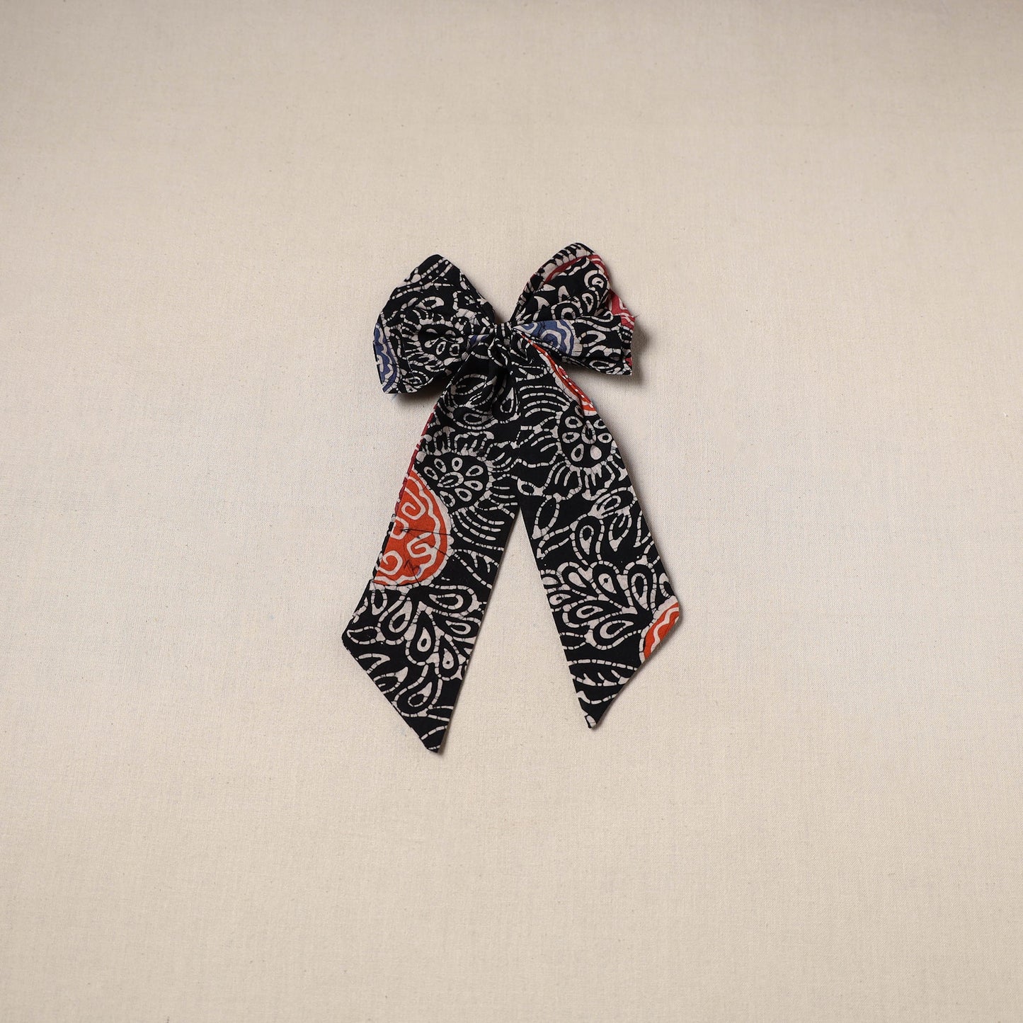 Handmade women’s bow hair clip 39 - handcrafted
