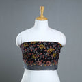 Buy Black Handpainted Cotton Kalamkari Blouse Piece