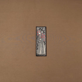 Handpainted madhubani painting by hira devi (11 x 3 in) 77