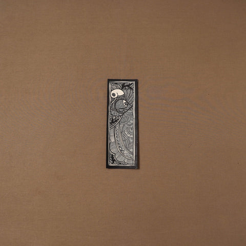 Handpainted madhubani painting by hira devi (11 x 3 in) 81