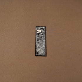 Handpainted madhubani painting by hira devi (11 x 3 in) 81