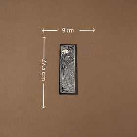 Handpainted madhubani painting by hira devi (11 x 3 in) 81