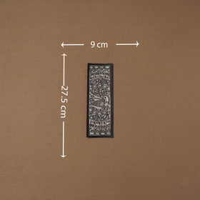 Handpainted madhubani painting by hira devi (11 x 3 in) 85