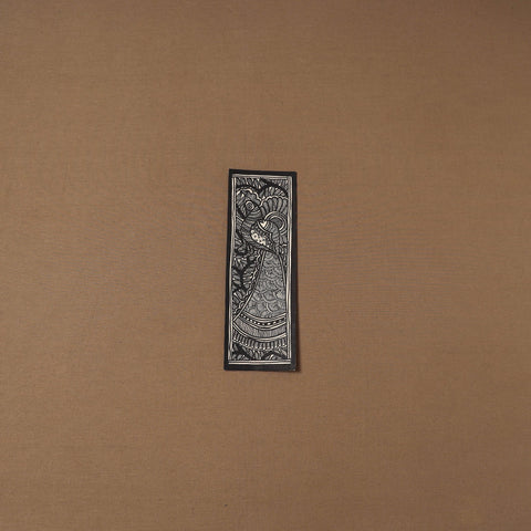 Handpainted madhubani painting by hira devi (11 x 3 in) 88