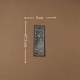 Handpainted madhubani painting by hira devi (11 x 3 in) 88