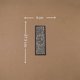 Handpainted madhubani painting by hira devi (11 x 3 in) 96