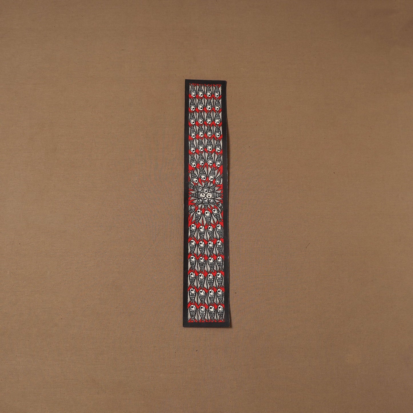 Handpainted madhubani painting by hira devi (22 x 3 in) 101