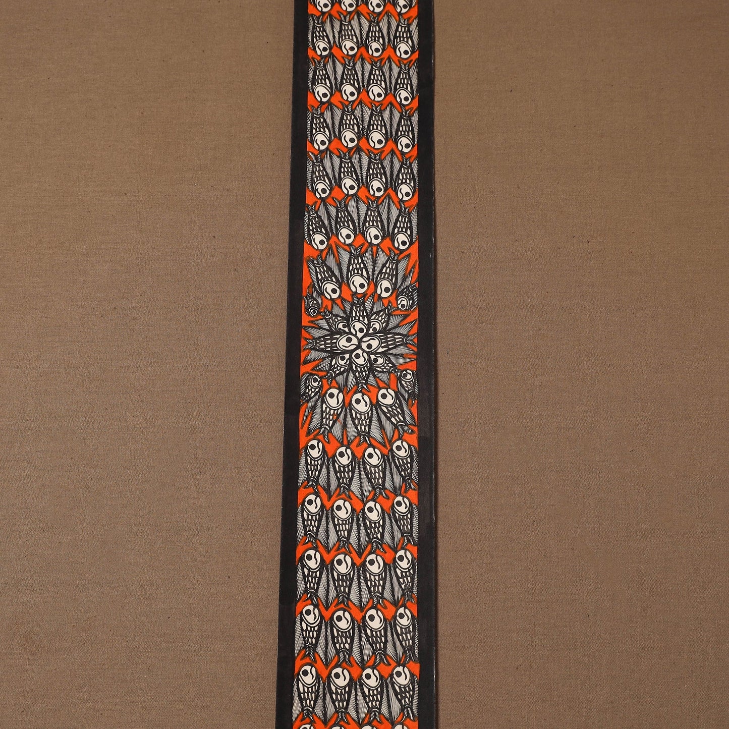 Handpainted madhubani painting by hira devi (22 x 3 in) 102