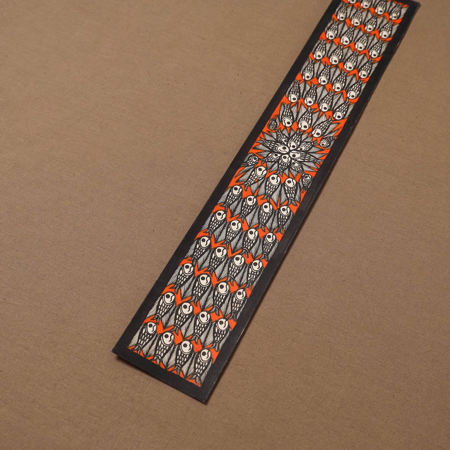 Handpainted madhubani painting by hira devi (22 x 3 in) 102