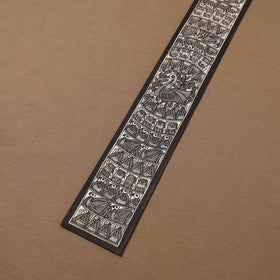 Handpainted madhubani painting by hira devi (22 x 3 in) 103